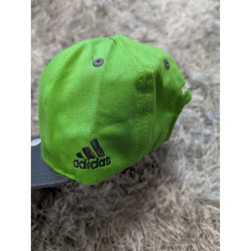 Seattle Sounders FC Adidas Infant Snapback Hat Green Gray MLS Soccer‎ Cap